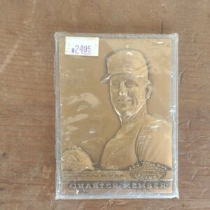 Charter Member HOF Metal Baseball Card